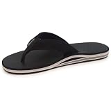 Scott Hawaii Men's Black Milo Flipflops, IN STOCK SHIPS SAME DAY!