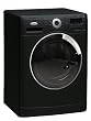 Whirlpool AquaSteam 9769 B Black Washing Machine, Touch Sensor, 9 kg
