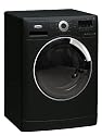 Whirlpool AquaSteam 9769 B - 9kg Black Washing Machine, Touch Sensor