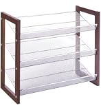 Neu Home 17053 Organize It All Boston 3-Tier Shoe-Shelf