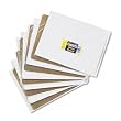 Student Dry-Erase Boards, Melamine, 12 x 9, White, 10/set