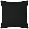Strathwood 20-by-20-Inch Sunbrella Acrylic Pillow, Set of 2, Solid Black