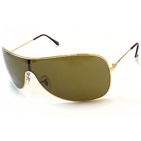 Ray Ban RB 3211 Aviator Sunglasses RayBan RB3211 Gold Brown 001 73 Shades