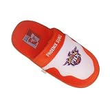 Phoenix Suns Scuff Slipper Size: 8-9.5, Color: Orange / White