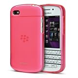 i-Blason SoftGel Flexible TPU Case for Blackberry Q10 Smart Phone (Pink)