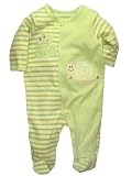 Little Me Baby Boy Frog & Snail Footie