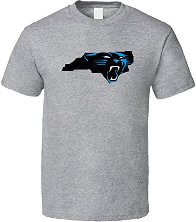 Carolina State Panthers Superbowl Football Playoffs Jersey T Shirt 2XL Sport Grey