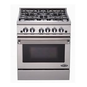 DCS Gas Range 30 Inch Natural Gas Range By Fisher Paykel - RGT-305