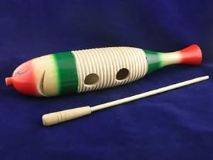 Wooden fish guiro from Tone Deaf Music