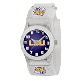 LSU Tigers Youth White Unisex Watch