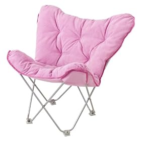 Butterfly Chair - Pink Fine Corduroy