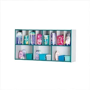 Jonti-Craft 5141JC005 Rainbow Accents Diaper Organizer Kids