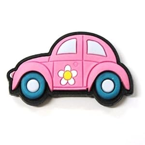 Pink Beetle Car