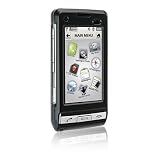 High Quality RUBBER FEEL Black Snap-On Cover Hard Crystal Case Cell Phone Protector for LG DARE / 9700