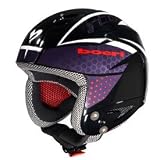Boeri BO-00281 BK L-PT Men's RB01 Competition Helmet Black