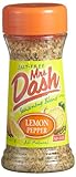 Mrs. Dash Lemon Seasoning Blend, Lemon Pepper, Salt Free, 2.5-Ounce Shakers (Pack of 6)