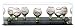 Pete Rose, Tony Gwynn, Eddie Murray, Stan Musial, Wade Boggs, George Brett, Lou Brock and Rod Carew - 3000 Hit Club - Autographed Baseballs with 8 Ball Display Case
