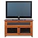 BDI Novia 8428, Double Wide Enclosed Cabinet - Natural Stained Cherry