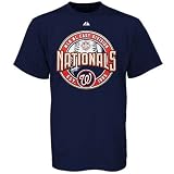 Majestic Washington Nationals Navy Blue Discovery T-shirt