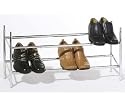 Chrome shoe rack Twin Pack