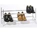 Kitchen & Housewares : 2-TIER CHROME SHOE RACK STACKABLE & EXTENDABLE