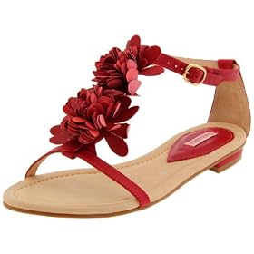 prices of flat screen tvs Samanta Womens Anna T-Strap Flat