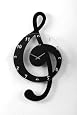 Musical Cleff Wall Clock