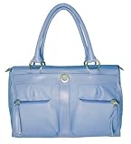 Soft Pleated Square Satchel