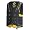 Black/Navy/Yellow