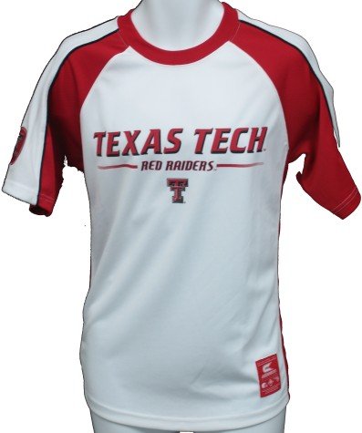 Buy Men's Texas Tech Red Raiders S S 'Arsenal' White Team Color Tshirt