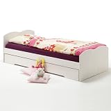 Funktionsbett Kinderbett MELANIE inkl. Rollauszug Kiefer