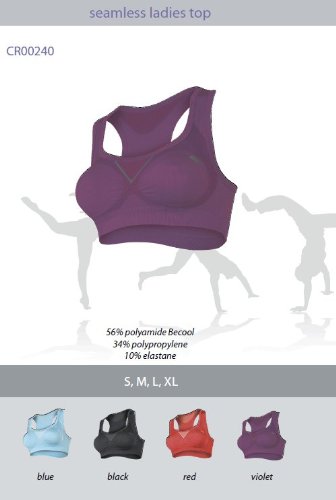 Produkt-Bild: Brubeck Fitness Funktions-BH Sport-BH Funktionsunterw&auml;sche (Damen Alpin Langlauf Radsport Fitness Yoga Pilates TaiChi Meditation Kampfsport Funktionsw&auml;sche)
