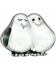 Authentic Chamilia Love Birds Charm Bead 2010-3084