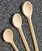 FACKELMANN 30830, 3er Set Holzlöffel - 20 cm, 25 cm, 28 cm