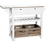 Amazon.de: RUSTIKALER KÜCHENWAGEN IM FRANZÖSISCHEN LANDHAUSSTIL