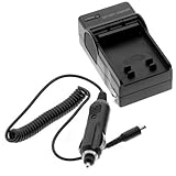 Premium Digital Camera Battery Rapid Charger with Car Adapter Compatible wi ....