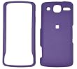 Purple Rubber Feel Snap-On Cover Hard Case Cell Phone Protector for LG Expo GW820