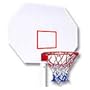 Park and Sun Blue Rocket Basketball Goal and Backboard