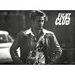 (22x30) Fight Club Movie (Brad Pitt, Leather Jacket) Poster Print
