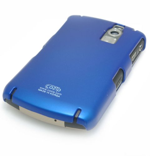 Cozip Brand Rubberized Polycarbonate Snap On Back Slim fit Case Cover for RIM BlackBerry Curve 8300 series 8300 / 8310 / 8320 / 8330 ( Blue ) Cozip Brand Rubberized Polycarbonate Snap On Back Slim fit Case Cover for RIM BlackBerry Curve 8300 series 8300 / 8310 / 8320 / 8330 ( Blue )
