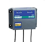 Guest 2620A Charge Pro Series Marine Battery Charger (12/24-Volt, 20-Amps 10/10, Double Output) by Guest