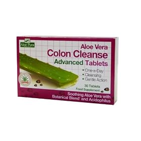 Aloe Vera Colon Cleanse Tablets, 30 tablets
