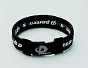 Phiten Star Bracelet, Black, M