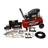 IMAGE OF Speedway 6909 8-Gallon Air Compressor with 77 Piece Kit