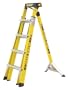 Little Giant 12580 Ultra Step 300-Pound Duty Rating Fiberglass Ladder, 5-to-8-Foot