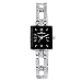Anne Klein,AK Anne Klein Women's 104899BKSB Silver-Tone Black Dial Dress Watch,AK Anne Klein,104899BKSB,B002BX1GGG
