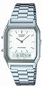 Casio AQ-230A-7DMQ Mens Combi Bracelet Watch