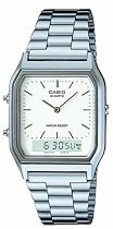 Casio AQ-230A-7DMQ Mens Combi Bracelet Watch
