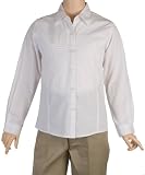 Long Sleeved Botton Down Shirt with Ribbed Design