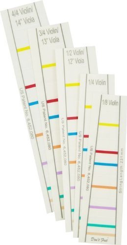 Don't Fret Finger Position Markers for Violin and Viola (1/10 Vln)